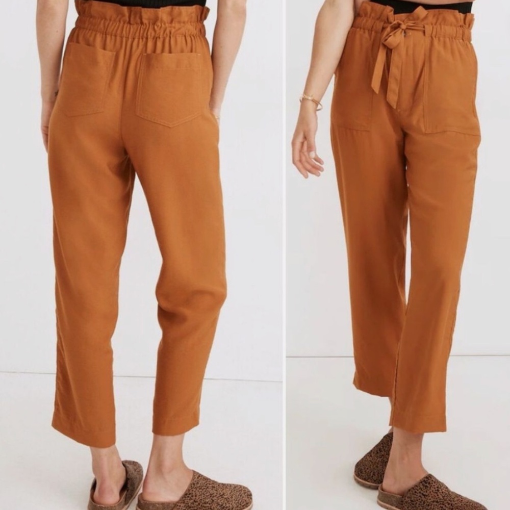 Madewell Dunaway Paperbag Pants | Size Large